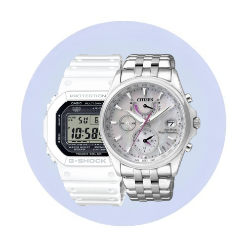 Dámske hodinky rádiom riadené